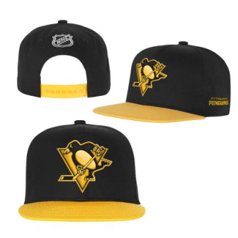 Pittsburgh Penguins detská čiapka flat šiltovka Essentials Flatbrim Snapback