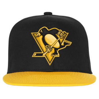Pittsburgh Penguins detská čiapka flat šiltovka Essentials Flatbrim Snapback