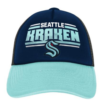 Seattle Kraken detská čiapka flat šiltovka Essentials Snapback Trucker