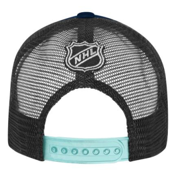 Seattle Kraken detská čiapka flat šiltovka Essentials Snapback Trucker