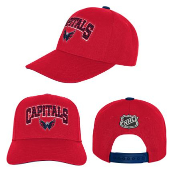 Washington Capitals detská čiapka flat šiltovka Essentials Procrown