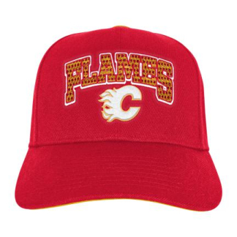 Calgary Flames detská čiapka flat šiltovka Essentials Procrown