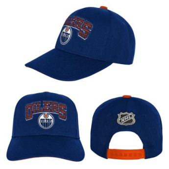 Edmonton Oilers detská čiapka flat šiltovka Essentials Procrown