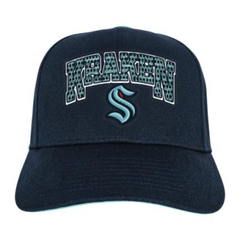 Seattle Kraken detská čiapka flat šiltovka Essentials Procrown