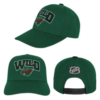 Minnesota Wild detská čiapka flat šiltovka Essentials Procrown