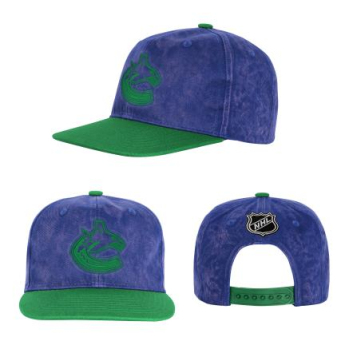 Vancouver Canucks detská čiapka flat šiltovka True Retro Deadstock Snapback