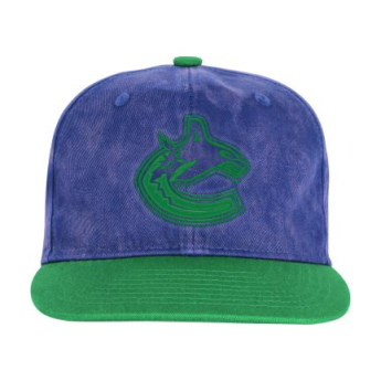 Vancouver Canucks detská čiapka flat šiltovka True Retro Deadstock Snapback