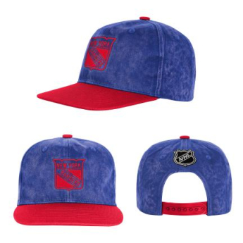 New York Rangers detská čiapka flat šiltovka True Retro Deadstock Snapback