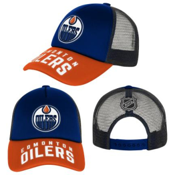 Edmonton Oilers detská čiapka baseballová šiltovka True Retro Meshback Trucker