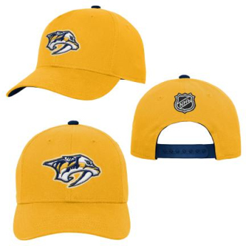 Nashville Predators detská čiapka baseballová šiltovka Precurved Snap