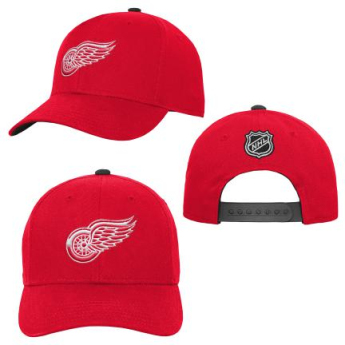 Detroit Red Wings detská čiapka baseballová šiltovka Precurved Snap
