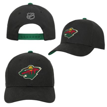 Minnesota Wild detská čiapka baseballová šiltovka Precurved Snap