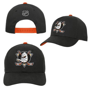 Anaheim Ducks detská čiapka baseballová šiltovka Precurved Snap