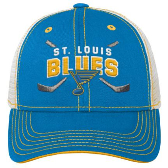 St. Louis Blues detská čiapka baseballová šiltovka Lockup Meshback Adj.