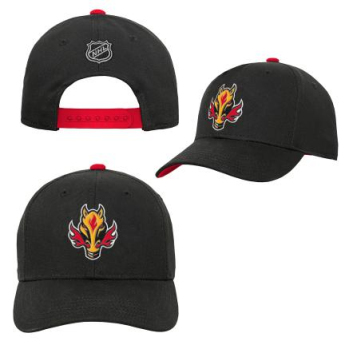 Calgary Flames detská čiapka baseballová šiltovka 3Rd Jersey Precurved Snap