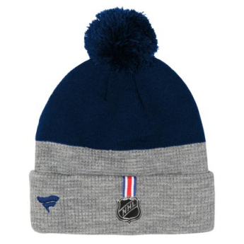 New York Rangers detská zimná čiapka Draft Cuffed Beanie With Pom