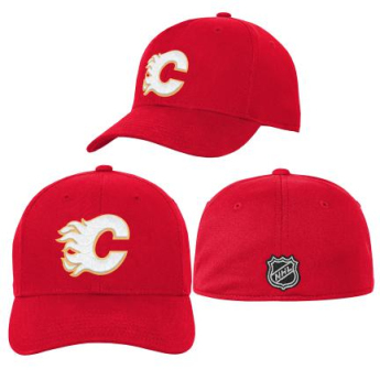 Calgary Flames detská čiapka baseballová šiltovka Structured Flex