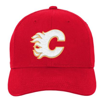 Calgary Flames detská čiapka baseballová šiltovka Structured Flex