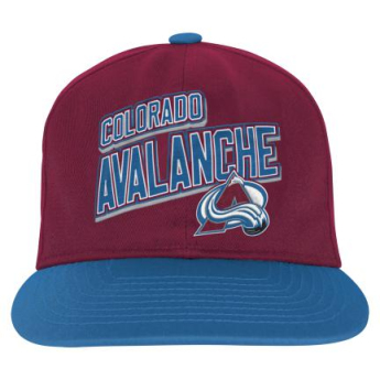 Colorado Avalanche detská čiapka flat šiltovka Essentials Deadstock Snapback