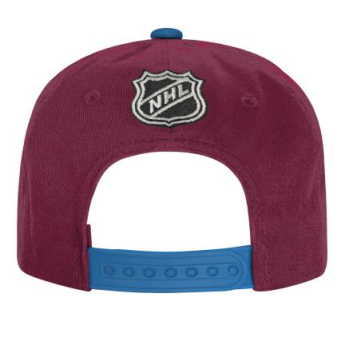 Colorado Avalanche detská čiapka flat šiltovka Essentials Deadstock Snapback