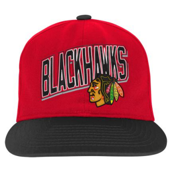 Chicago Blackhawks detská čiapka flat šiltovka Essentials Deadstock Snapback