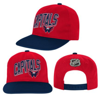 Washington Capitals detská čiapka flat šiltovka Essentials Deadstock Snapback