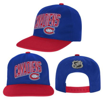 Montreal Canadiens detská čiapka flat šiltovka Essentials Deadstock Snapback