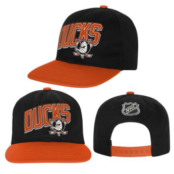 Anaheim Ducks detská čiapka flat šiltovka Essentials Deadstock Snapback