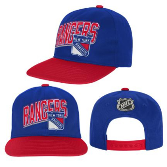 New York Rangers detská čiapka flat šiltovka Essentials Deadstock Snapback