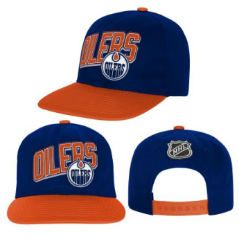 Edmonton Oilers detská čiapka flat šiltovka Essentials Deadstock Snapback
