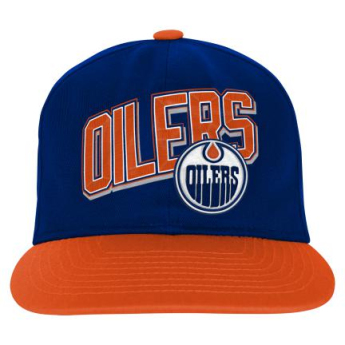 Edmonton Oilers detská čiapka flat šiltovka Essentials Deadstock Snapback