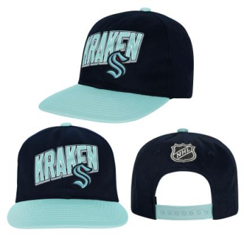 Seattle Kraken detská čiapka flat šiltovka Essentials Deadstock Snapback