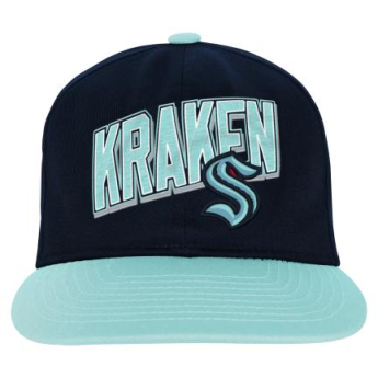 Seattle Kraken detská čiapka flat šiltovka Essentials Deadstock Snapback