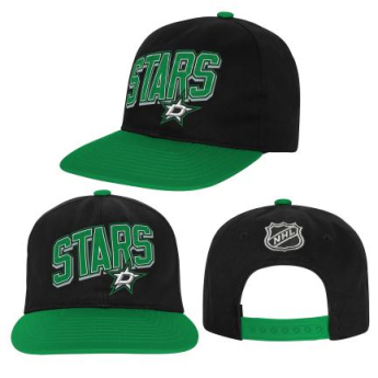 Dallas Stars detská čiapka flat šiltovka Essentials Deadstock Snapback