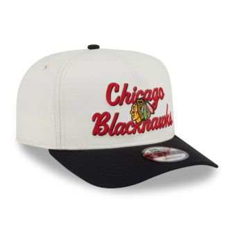 Chicago Blackhawks čiapka baseballová šiltovka New Era 950AF Chainstitch white