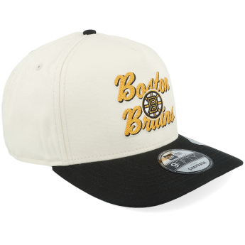 Boston Bruins čiapka baseballová šiltovka New Era 950AF Chainstitch white