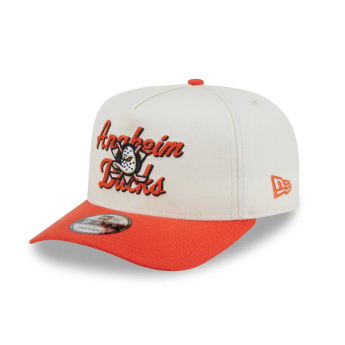 Anaheim Ducks čiapka baseballová šiltovka New Era 950AF Chainstitch white