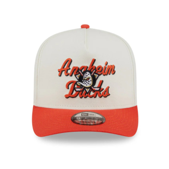 Anaheim Ducks čiapka baseballová šiltovka New Era 950AF Chainstitch white