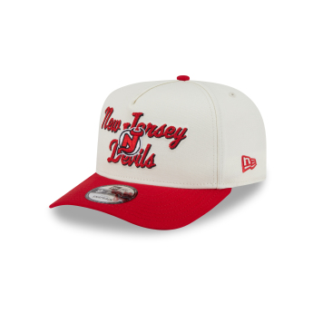 New Jersey Devils čiapka baseballová šiltovka New Era 950AF Chainstitch white