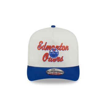 Edmonton Oilers čiapka baseballová šiltovka New Era 950AF Chainstitch white