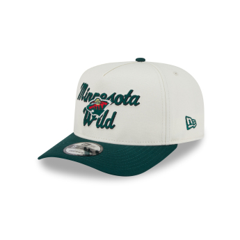 Minnesota Wild čiapka baseballová šiltovka New Era 950AF Chainstitch white