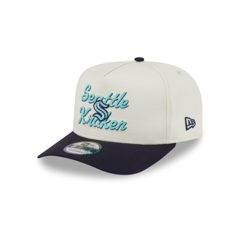 Seattle Kraken čiapka baseballová šiltovka New Era 950AF Chainstitch white