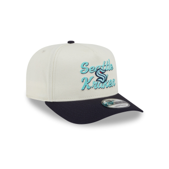 Seattle Kraken čiapka baseballová šiltovka New Era 950AF Chainstitch white