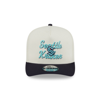Seattle Kraken čiapka baseballová šiltovka New Era 950AF Chainstitch white