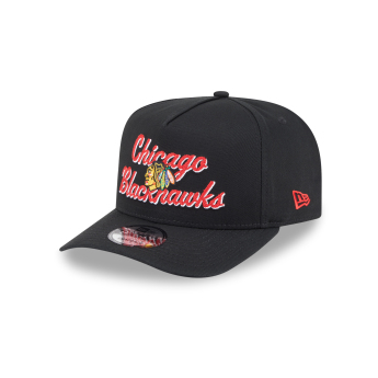 Chicago Blackhawks čiapka baseballová šiltovka New Era 950AF Chainstitch black