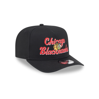 Chicago Blackhawks čiapka baseballová šiltovka New Era 950AF Chainstitch black