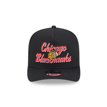 Chicago Blackhawks čiapka baseballová šiltovka New Era 950AF Chainstitch black