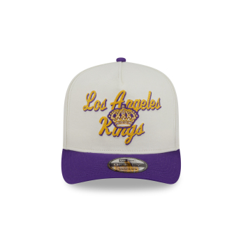 Los Angeles Kings čiapka baseballová šiltovka New Era 950AF Chainstitch white-yellow