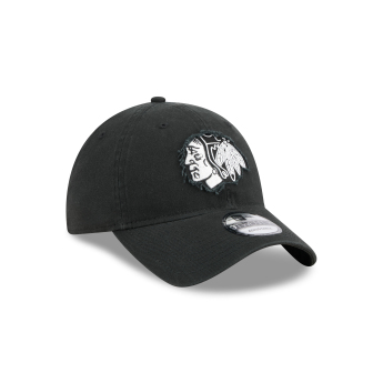 Chicago Blackhawks čiapka baseballová šiltovka New Era 920 Stamp balck