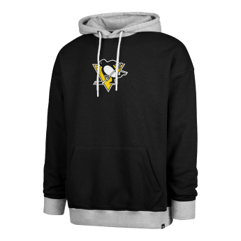 Pittsburgh Penguins pánska mikina s kapucňou 47 Patch Drop Shoulder Hood black